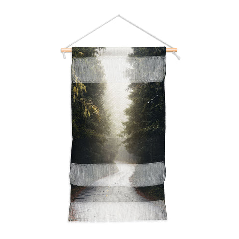 Nature Magick Redwood Road Forest Fog Wall Hanging Portrait