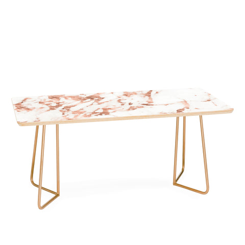 Nature Magick Rose Gold Marble Perfect Pink Coffee Table