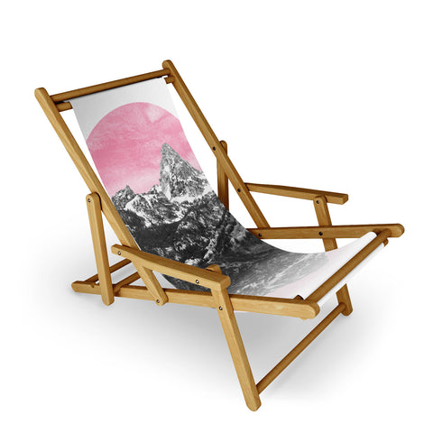 Nature Magick Rose Gold Mountain Sunset Sling Chair