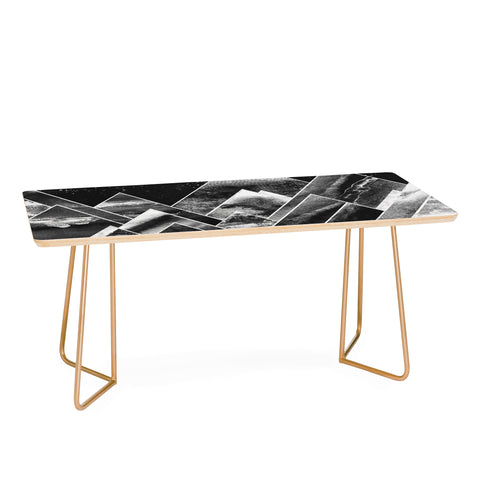 Nature Magick Silver Geometric Mountains Coffee Table