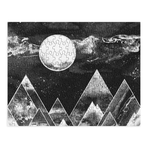 Nature Magick Silver Geometric Mountains Puzzle