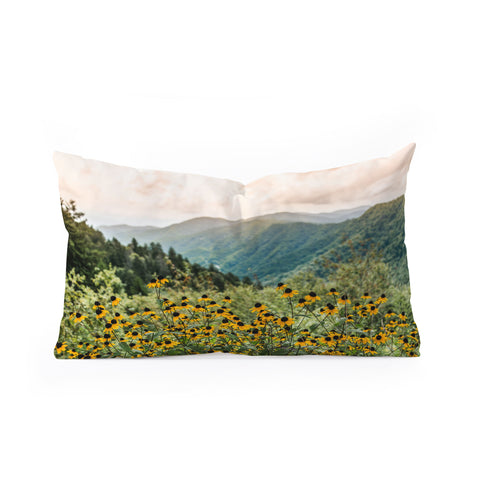 Nature Magick Smoky Mountains National Park Oblong Throw Pillow