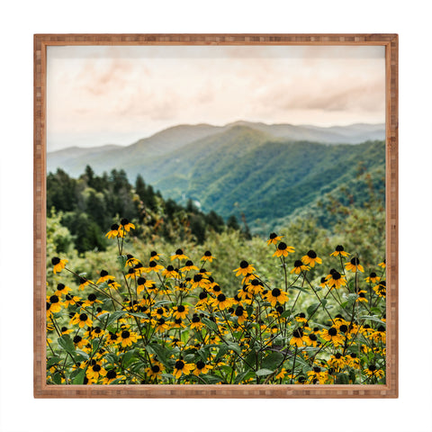 Nature Magick Smoky Mountains National Park Square Tray