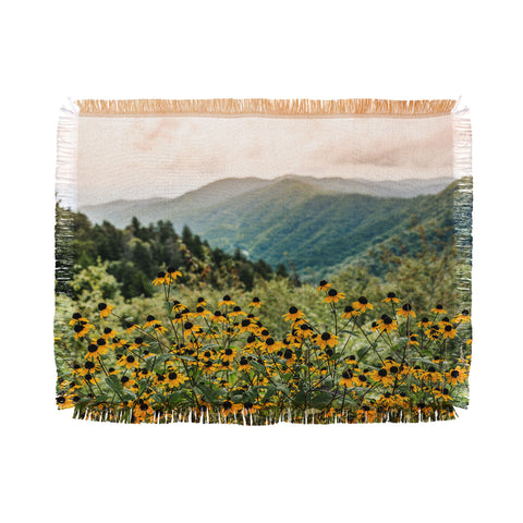 Nature Magick Smoky Mountains National Park Throw Blanket