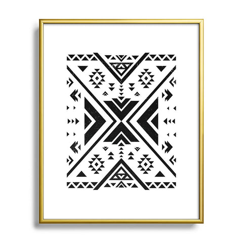 Nature Magick Southwest Tribal Boho Metal Framed Art Print