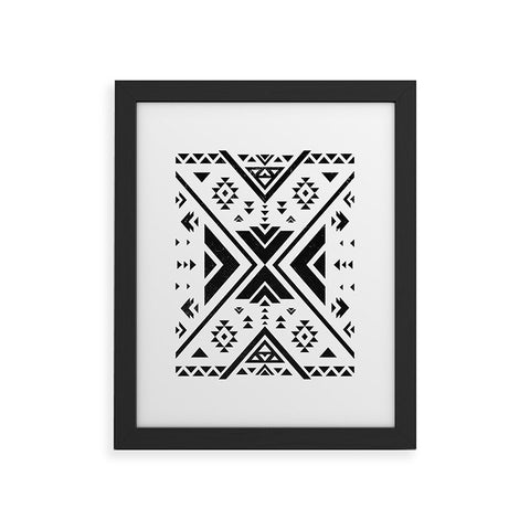 Nature Magick Southwest Tribal Boho Framed Art Print