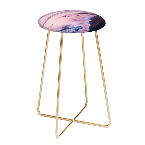 Nature Magick Summer Ocean Sunset Counter Stool