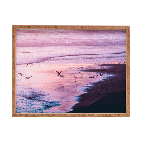 Nature Magick Summer Ocean Sunset Rectangular Tray