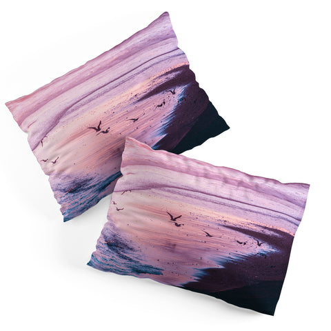 Nature Magick Summer Ocean Sunset Pillow Shams