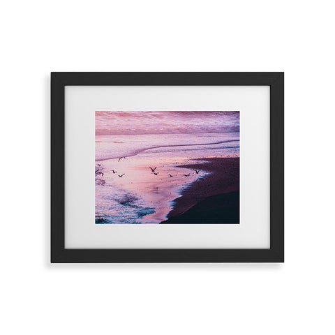 Nature Magick Summer Ocean Sunset Framed Art Print