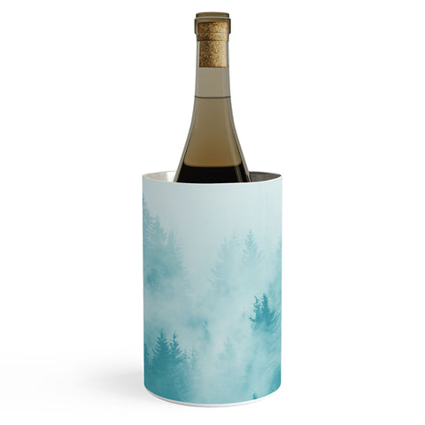 Nature Magick Teal Foggy Forest Adventure Wine Chiller