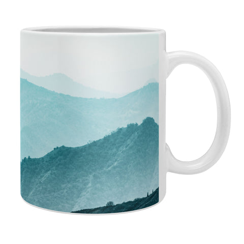 Nature Magick Teal Smoky Mountains Coffee Mug