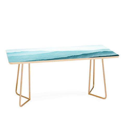 Nature Magick Teal Smoky Mountains Coffee Table