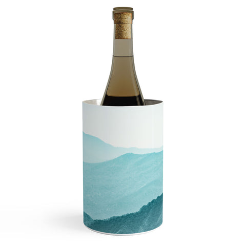Nature Magick Teal Smoky Mountains Wine Chiller