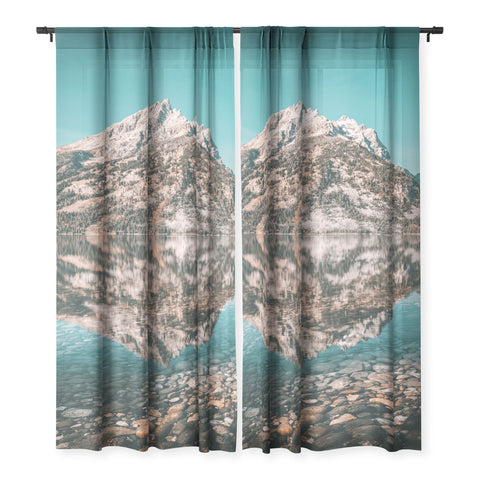 Nature Magick Teal Teton National Park Lake Sheer Non Repeat