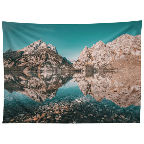 Nature Magick Teal Teton National Park Lake Tapestry