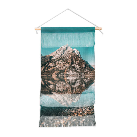 Nature Magick Teal Teton National Park Lake Wall Hanging Portrait
