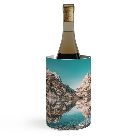 Nature Magick Teal Teton National Park Lake Wine Chiller