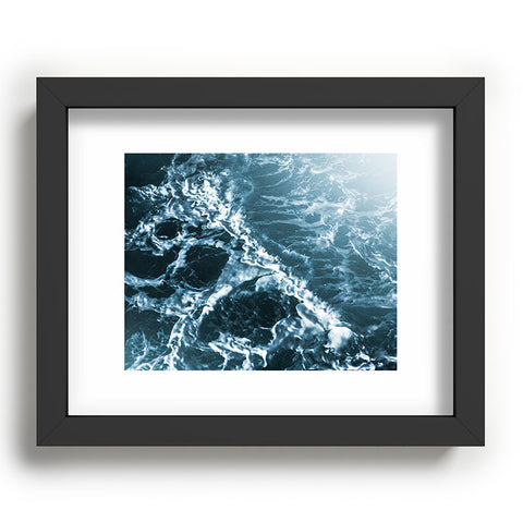 Nature Magick Teal Waves Recessed Framing Rectangle