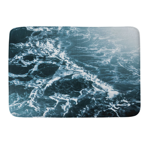 Nature Magick Teal Waves Memory Foam Bath Mat