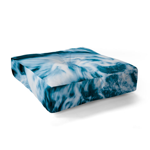 Nature Magick Tropical Waves Floor Pillow Square