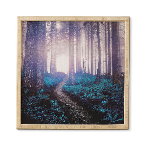 Nature Magick Turquoise Forest Adventure Framed Wall Art