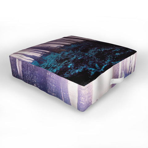 Nature Magick Turquoise Forest Adventure Outdoor Floor Cushion