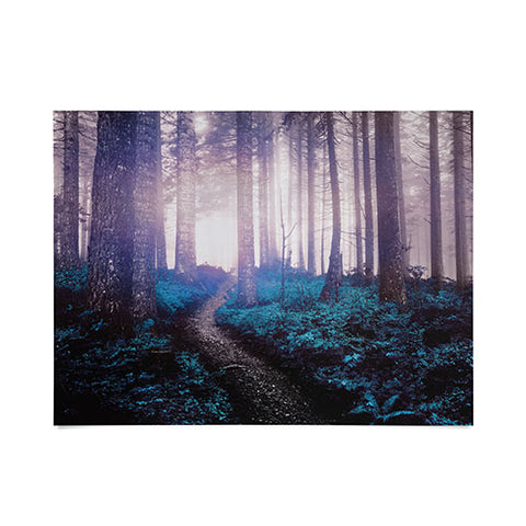 Nature Magick Turquoise Forest Adventure Poster