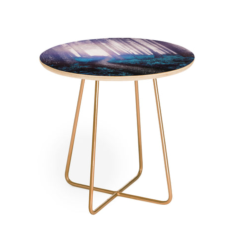 Nature Magick Turquoise Forest Adventure Round Side Table