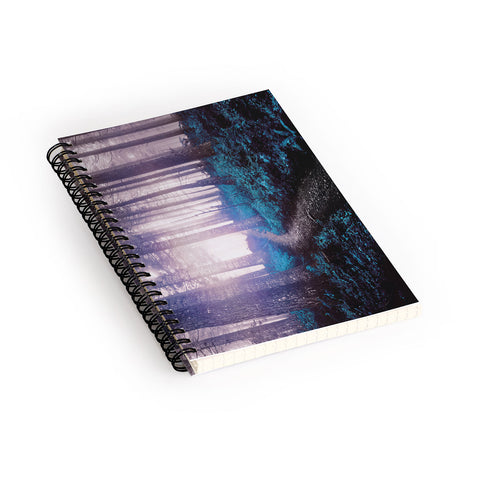 Nature Magick Turquoise Forest Adventure Spiral Notebook