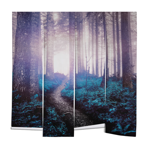 Nature Magick Turquoise Forest Adventure Wall Mural