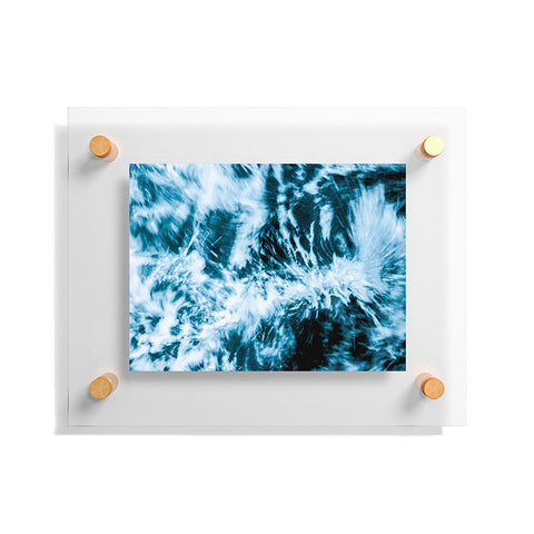 Nature Magick Turquoise Waves Floating Acrylic Print