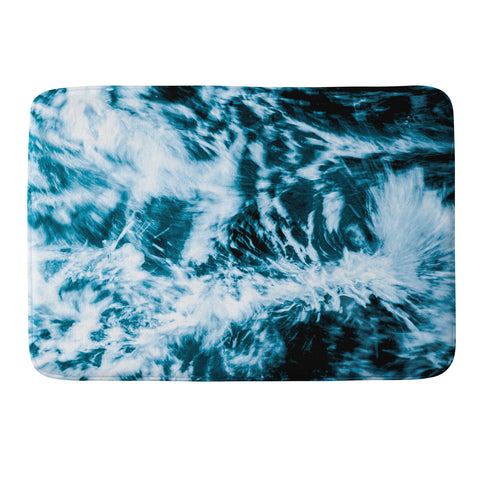 Nature Magick Turquoise Waves Memory Foam Bath Mat