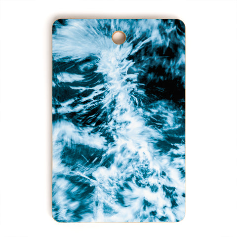 Nature Magick Turquoise Waves Cutting Board Rectangle