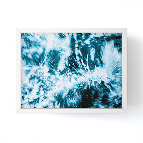 Nature Magick Turquoise Waves Framed Mini Art Print