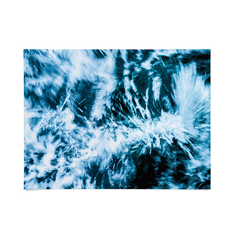 Nature Magick Turquoise Waves Poster