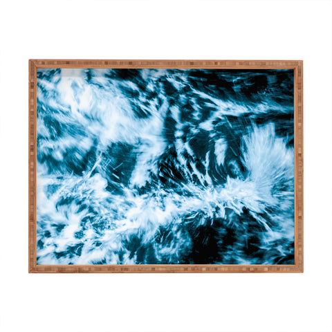 Nature Magick Turquoise Waves Rectangular Tray