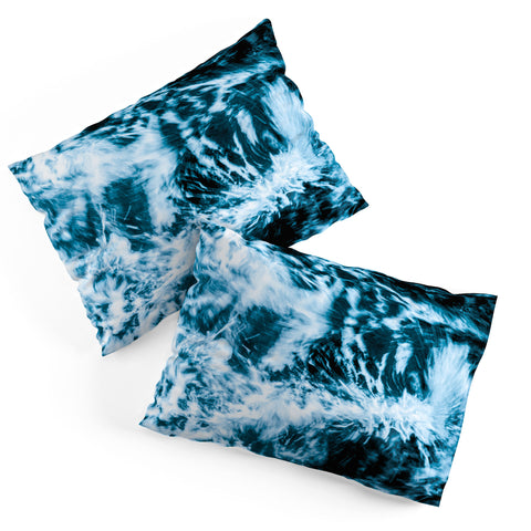 Nature Magick Turquoise Waves Pillow Shams