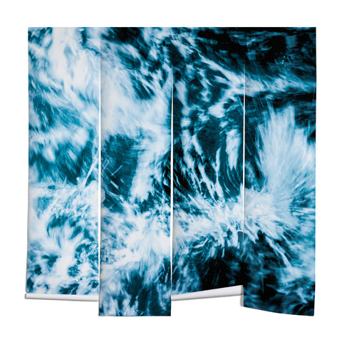 Nature Magick Turquoise Waves Wall Mural