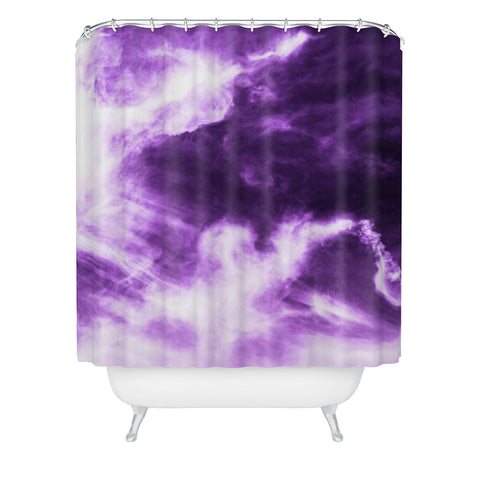Nature Magick Ultraviolet Abstract Sky Shower Curtain