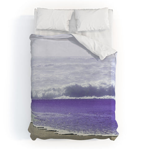 Nature Magick Ultraviolet Summer Beach Fun Duvet Cover