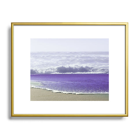 Nature Magick Ultraviolet Summer Beach Fun Metal Framed Art Print