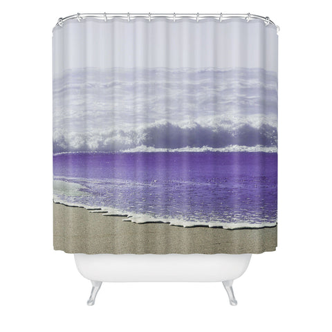 Nature Magick Ultraviolet Summer Beach Fun Shower Curtain