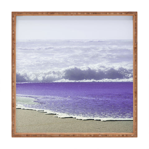 Nature Magick Ultraviolet Summer Beach Fun Square Tray