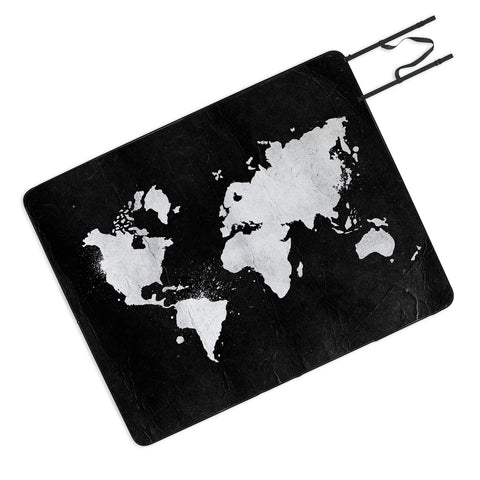 Nature Magick Vintage World Map Picnic Blanket