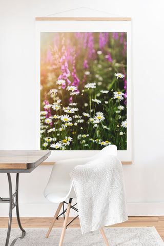 Nature Magick Wildflower Adventure Art Print And Hanger