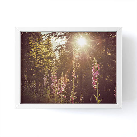 Nature Magick Wildflower Mountain Adventure Framed Mini Art Print