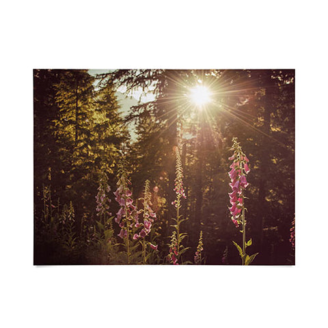 Nature Magick Wildflower Mountain Adventure Poster