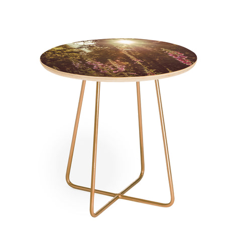 Nature Magick Wildflower Mountain Adventure Round Side Table
