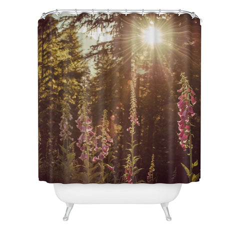 Nature Magick Wildflower Mountain Adventure Shower Curtain